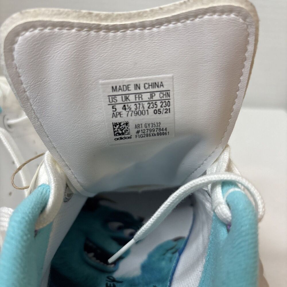 adidas Originals Stan Smith White/Pantone/ (Unisex) G and B Sz 5 - Picture 16 of 16